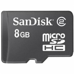 SanDisk microSDHC 8Gb -  1