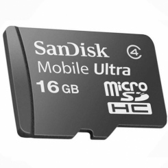 SanDisk Mobile Ultra microSDHC 16Gb -  1