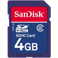 SanDisk Standard SDHC 4Gb -  1