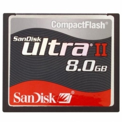SanDisk Ultra II CompactFlash 8Gb -  1