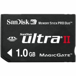 SanDisk Ultra II Memory Stick PRO Duo 1Gb -  1
