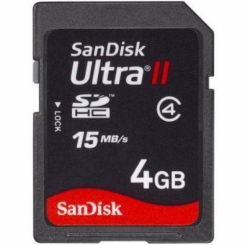 SanDisk Ultra II SDHC 4Gb -  1