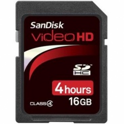 SanDisk Video HD SDHC 16Gb  -  1