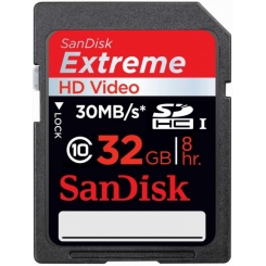 SanDisk Video HD SDHC 32Gb  -  1