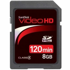 SanDisk Video HD SDHC 8Gb  -  1