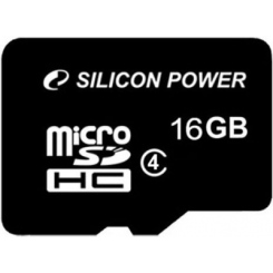 Silicon Power microSDHC Class 4 16GB -  1