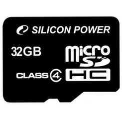 Silicon Power microSDHC Class 4 32GB -  1