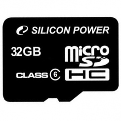 Silicon Power microSDHC Class 6 32GB -  1