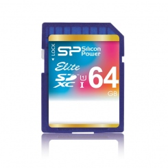 Silicon Power microSDXC Class 10 64GB UHS-I Elite -  1