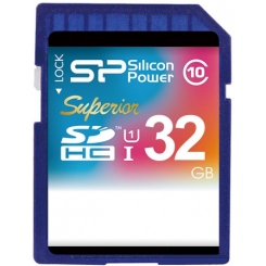 Silicon Power SDHC Class 10 32GB UHS-I Superior -  1