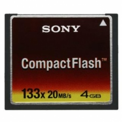 Sony CompactFlash 133X 4Gb -  1