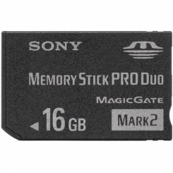 Sony Memory Stick Pro Duo 16Gb -  1