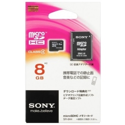 Sony microSDHC Class 4 8Gb -  1