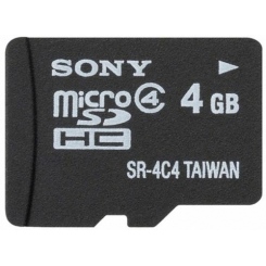 Sony microSDHC Class 4 4Gb -  2