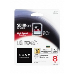 Sony SDHC Class 10 8Gb -  1