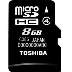 Toshiba microSDHC Class 4 8Gb -  1