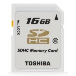 Toshiba SDHC Class 10 16Gb -  1