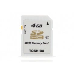Toshiba SDHC Class 10 4Gb -  1
