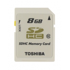 Toshiba SDHC Class 10 8Gb -  1