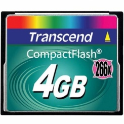 Transcend CompactFlash 266X 4Gb -  1