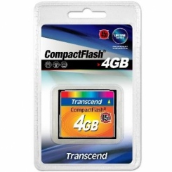 Transcend CompactFlash 45X 4Gb -  2
