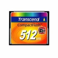 Transcend CompactFlash 45X 512Mb -  1