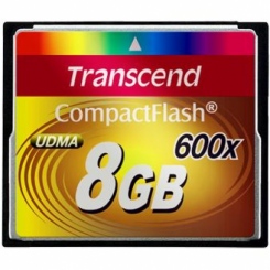 Transcend CompactFlash 600X 8Gb -  2