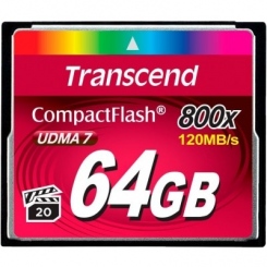 Transcend CompactFlash 800X 64GB - фото 1