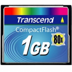 Transcend CompactFlash 80X 1Gb -  2