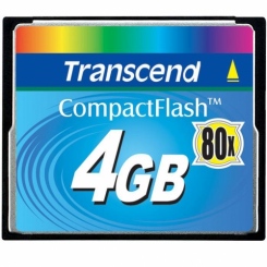 Transcend CompactFlash 80X 4Gb -  1