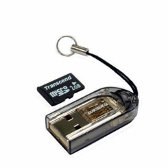 Transcend microSD 2Gb+USB Card Reader S3 -  2