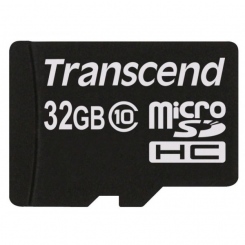 Transcend microSDHC Class 10 32Gb -  1