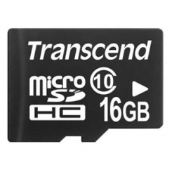 Transcend microSDHC Class 10 16Gb -  1