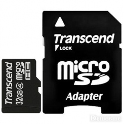 Transcend microSDHC Class 4 32Gb -  2