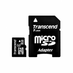 Transcend microSDHC Class 6 8Gb -  1