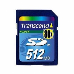 Transcend Secure Digital 80x 512Mb -  1