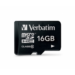 Verbatim MicroSDHC Class 10 16GB -  2
