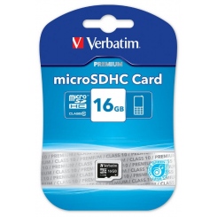 Verbatim MicroSDHC Class 10 16GB -  1