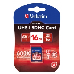 Verbatim SDHC Class 10 16GB UHS-I -  1