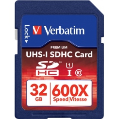Verbatim SDHC Class 10 32GB UHS-I -  2