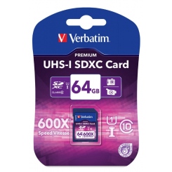 Verbatim SDHC Class 10 64GB UHS-I -  1