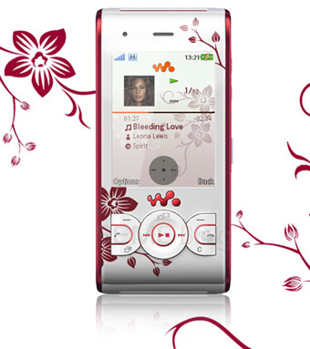 Sony Ericsson W595 Cosmopolitan Flower Edition