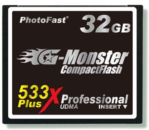 PhotoFast 533X PLUS! 32GB CF Card