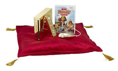 Gold Nintendo Wii