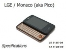 LG Monaco     Windows Mobile 7