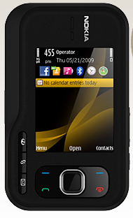 Nokia 6760 slide