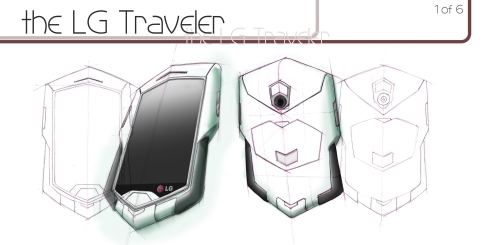 LG Traveler Concept Phone