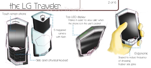 LG Traveler Concept Phone