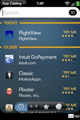 Palm App Catalog Pre