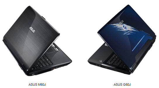 ASUS G60  ASUS M60J